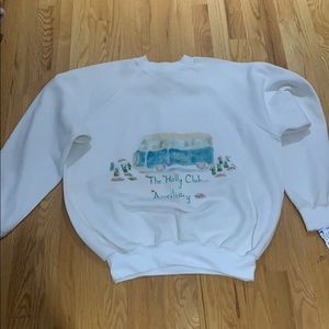 Thrifted oversized crewneck